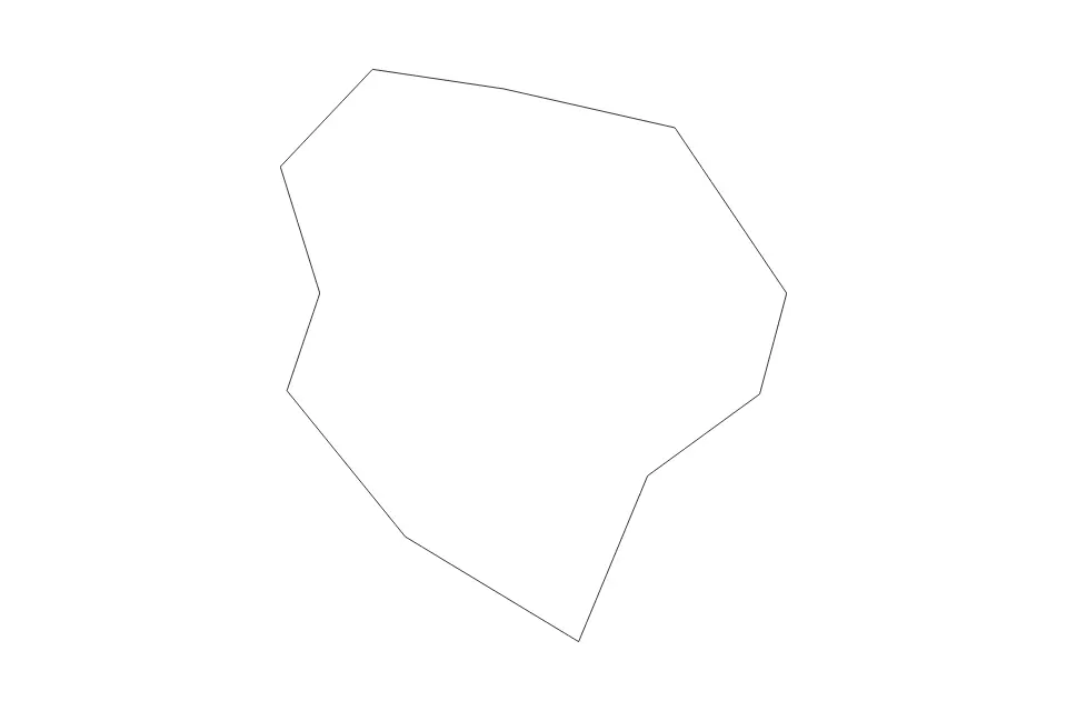 Carte de Tatabánya, Hungary de type contour pour Europe, montrant contour avec des limites nettes.