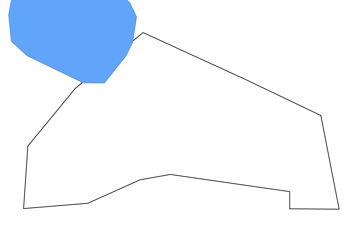 Outline map of Galway City, Ireland with lakes and rivers.