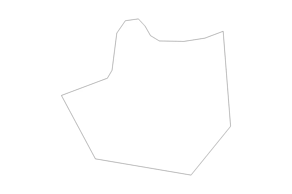 Carte de Limerick (City), Ireland de type contour pour Europe, montrant contour avec des limites nettes.