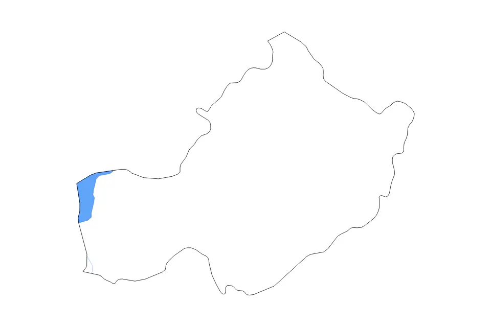 Carte de Westmeath, Ireland de type contour, lacs et rivières pour Europe, montrant contour, lacs et rivières avec des éléments hydrographiques comme Lough Ree.
