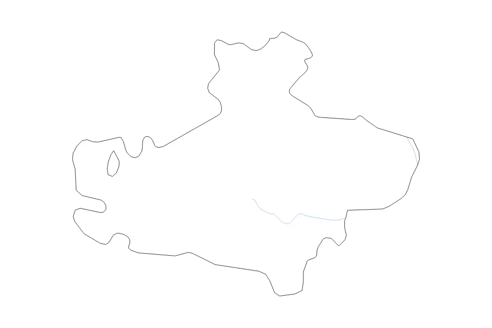 Avellino outline map preview