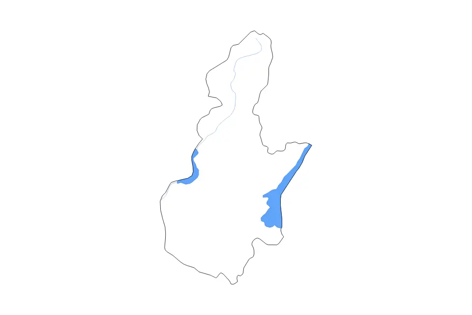 Mapa de Brescia, Italy de tipo contorno, lagos y ríos para Europa, con contorno, lagos y ríos con elementos de agua como Lago di Garda y Lago d’Iseo.