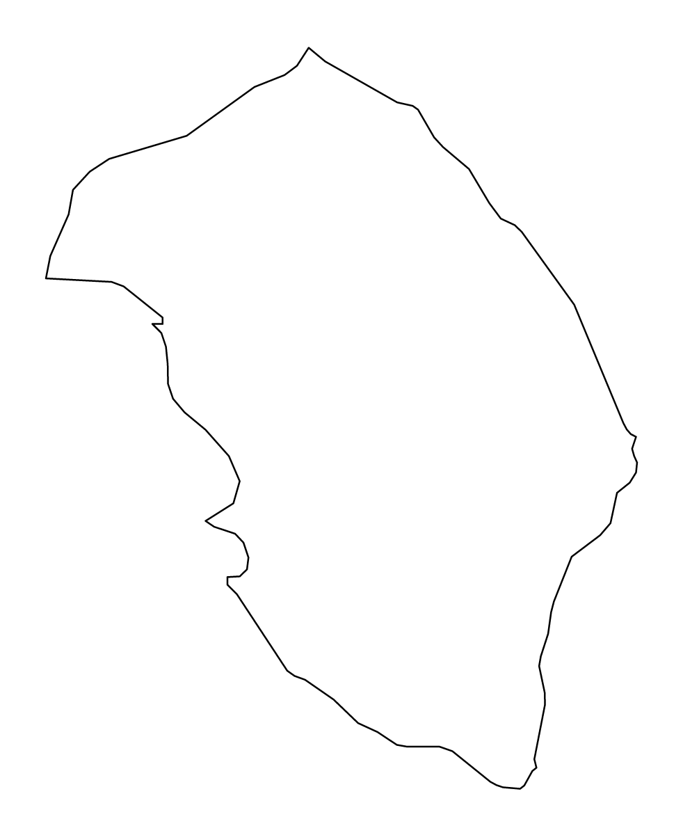 Carte de contour de Lecce, Italy.
