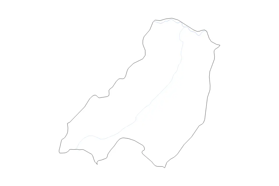 Mapa de Parma, Italy de tipo contorno y ríos para Europa, con contorno y ríos con límites limpios.