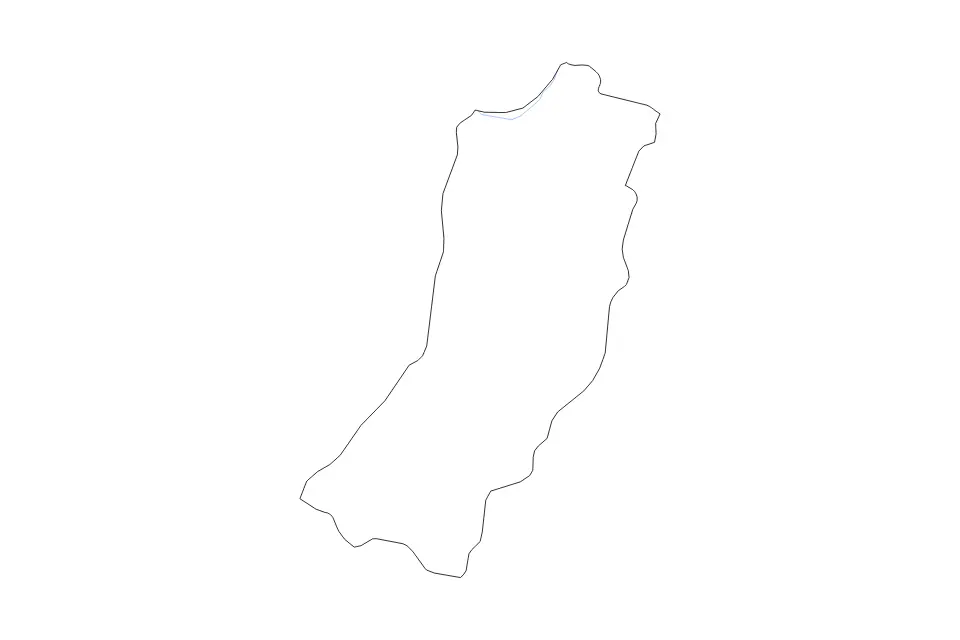 Carte de Reggio Emilia, Italy de type contour et rivières pour Europe, montrant contour et rivières avec des limites nettes.