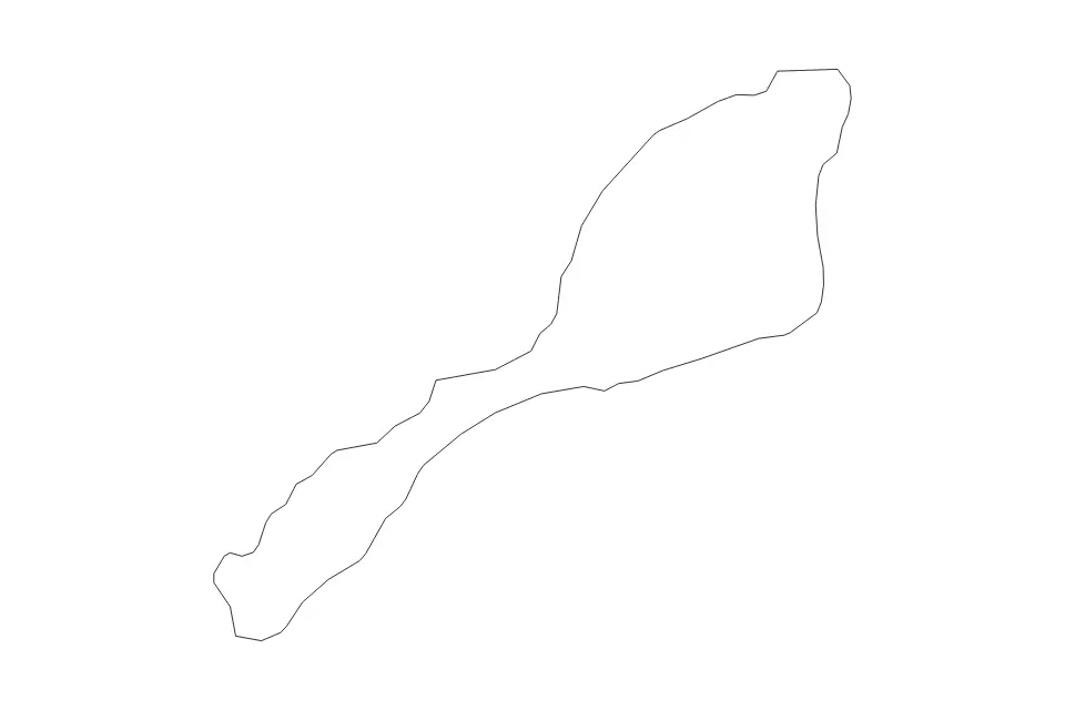 Vista previa del mapa de contorno de Jan Mayen