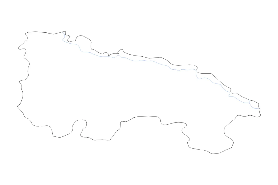 Vista previa del mapa de contorno de La Rioja Spain