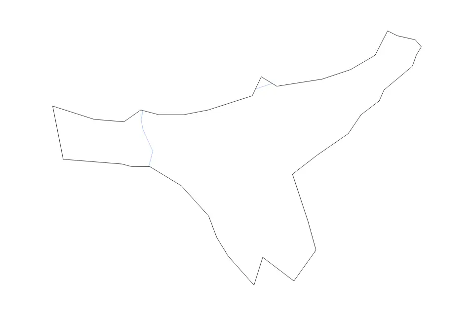 Babīte outline map preview