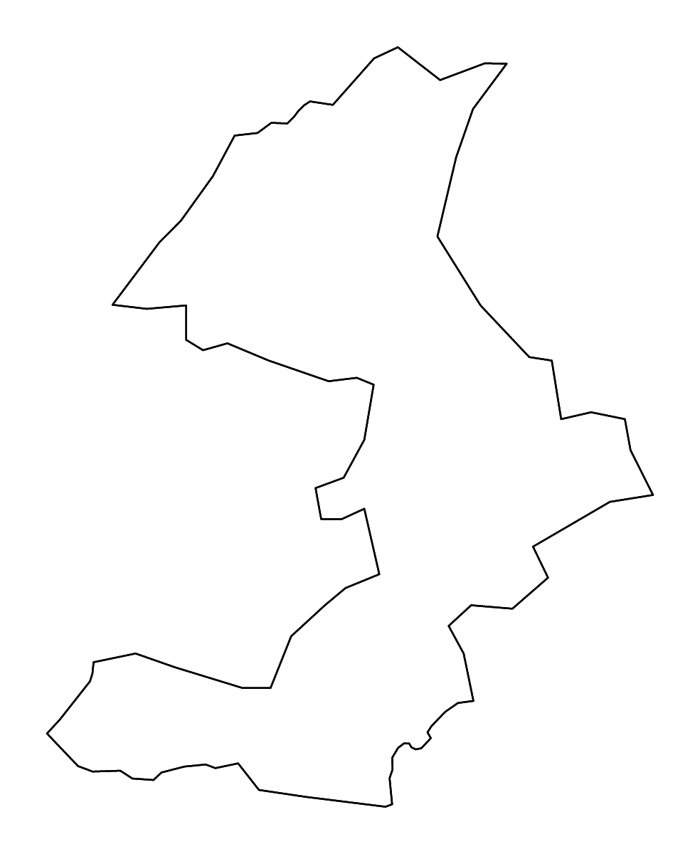 Mapa de contorno de Balvi, Latvia con ríos.