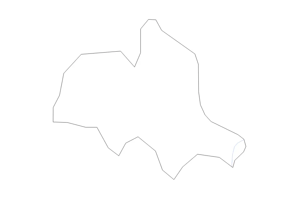 Carte de Cibla, Latvia de type contour et rivières pour Europe, montrant contour et rivières avec des limites nettes.