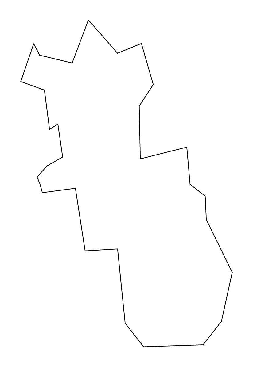 Mapa de contorno de Grobiņa, Latvia.