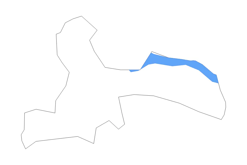 Mapa de Ķekava, Latvia de tipo contorno y lagos para Europa, con contorno y lagos con elementos de agua como Rīgas Ūdenskrātuve.