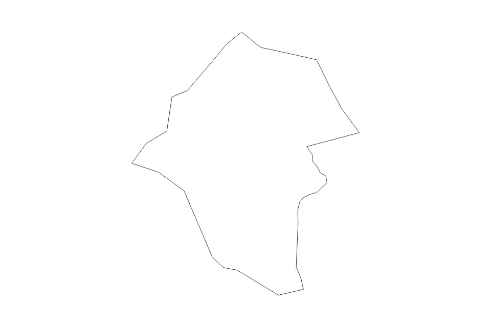 Carte de Lielvārde, Latvia de type contour pour Europe, montrant contour avec des limites nettes.