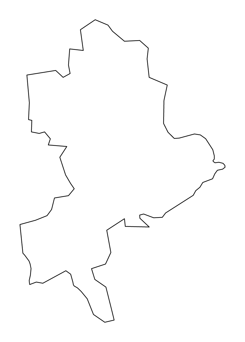 Carte de contour de Limbaži, Latvia.