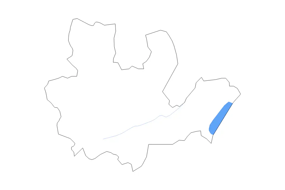 Mapa de Madona, Latvia de tipo contorno, lagos y ríos para Europa, con contorno, lagos y ríos con elementos de agua como Lubāns.