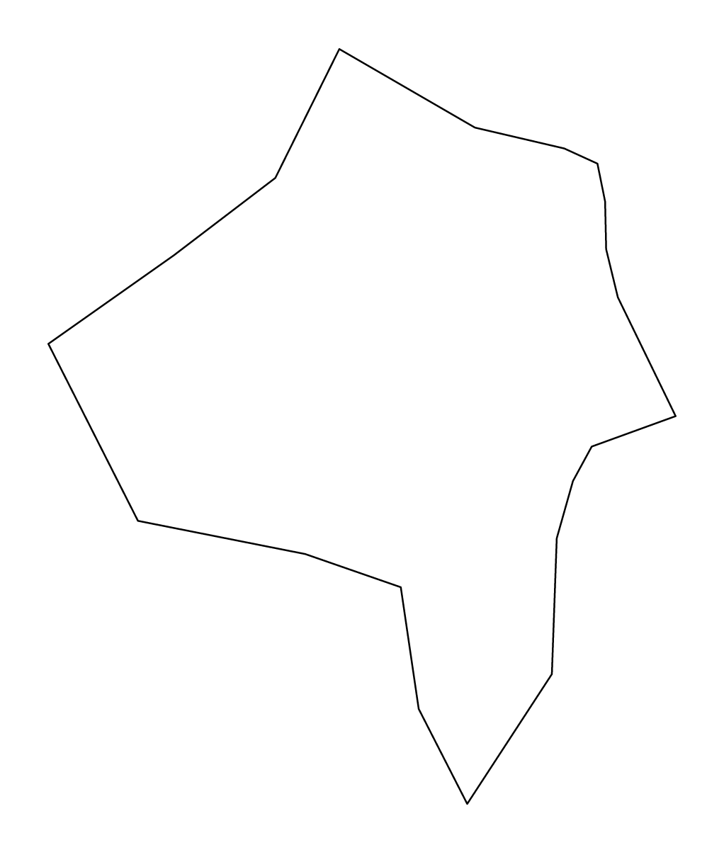 Mapa de contorno de Mērsrags, Latvia.