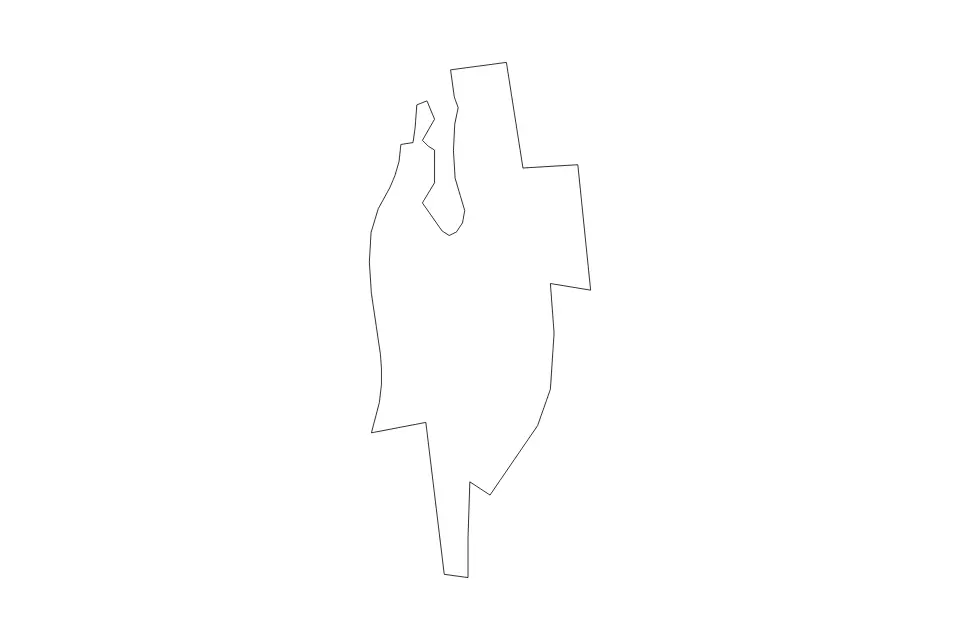 Carte de Nīca, Latvia de type contour pour Europe, montrant contour avec des limites nettes.