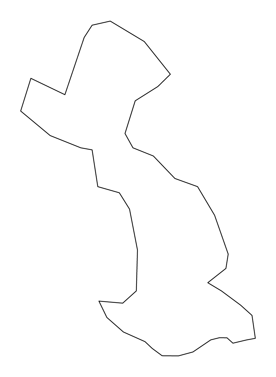 Mapa de contorno de Preiļi, Latvia.