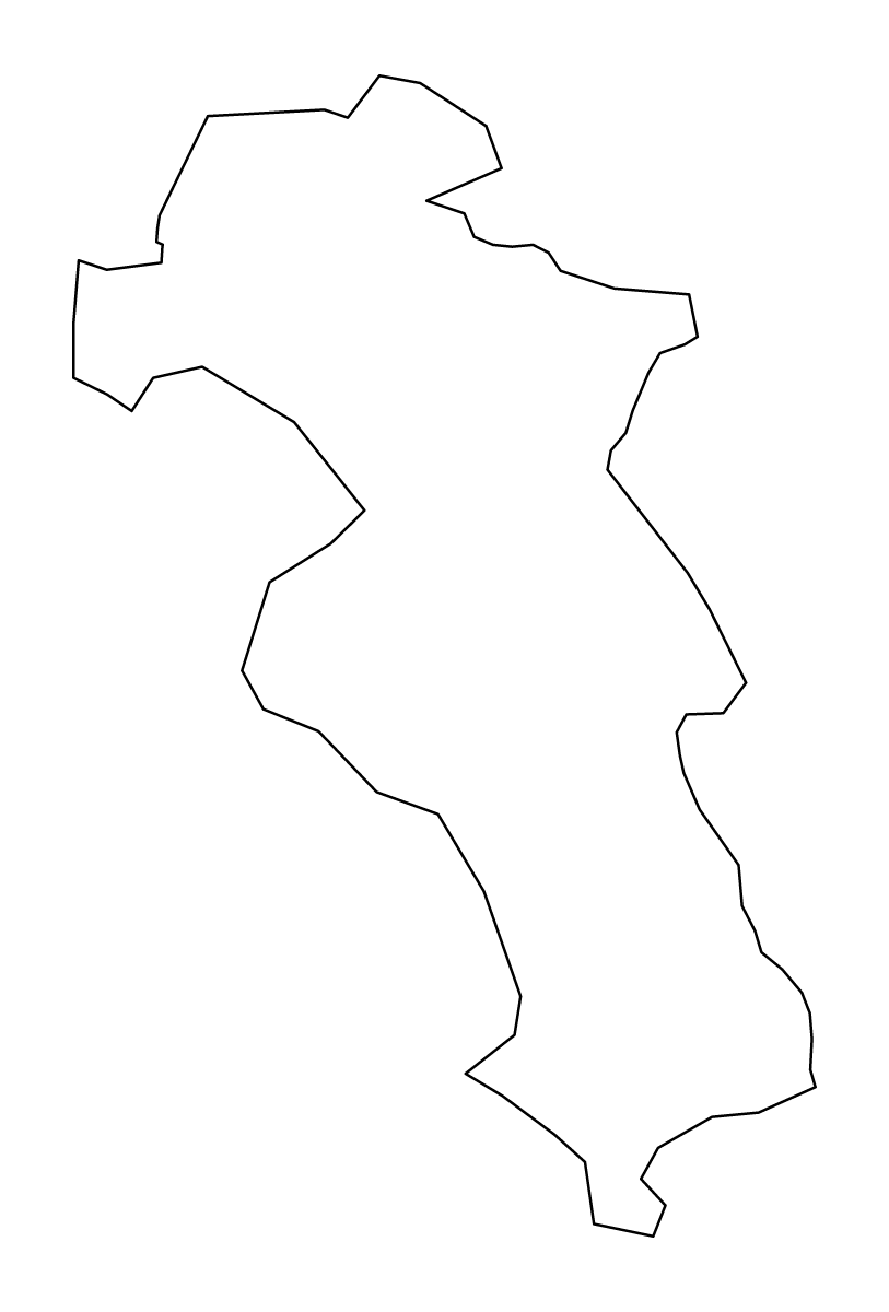 Carte de contour de Riebiņi, Latvia.