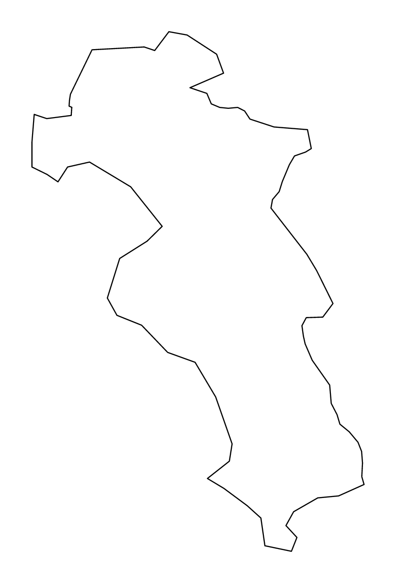 Mapa de contorno de Riebiņi, Latvia.