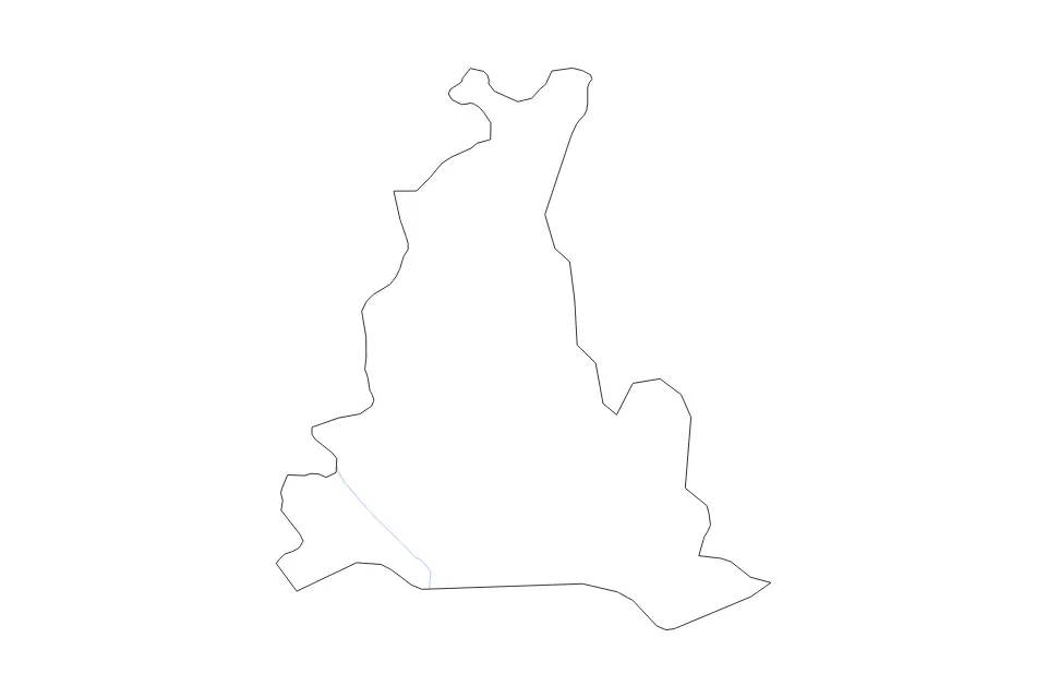 Carte de Saldus, Latvia de type contour et rivières pour Europe, montrant contour et rivières avec des limites nettes.