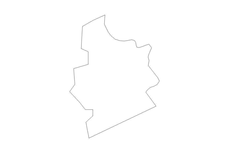 Carte de Vaiņode, Latvia de type contour pour Europe, montrant contour avec des limites nettes.