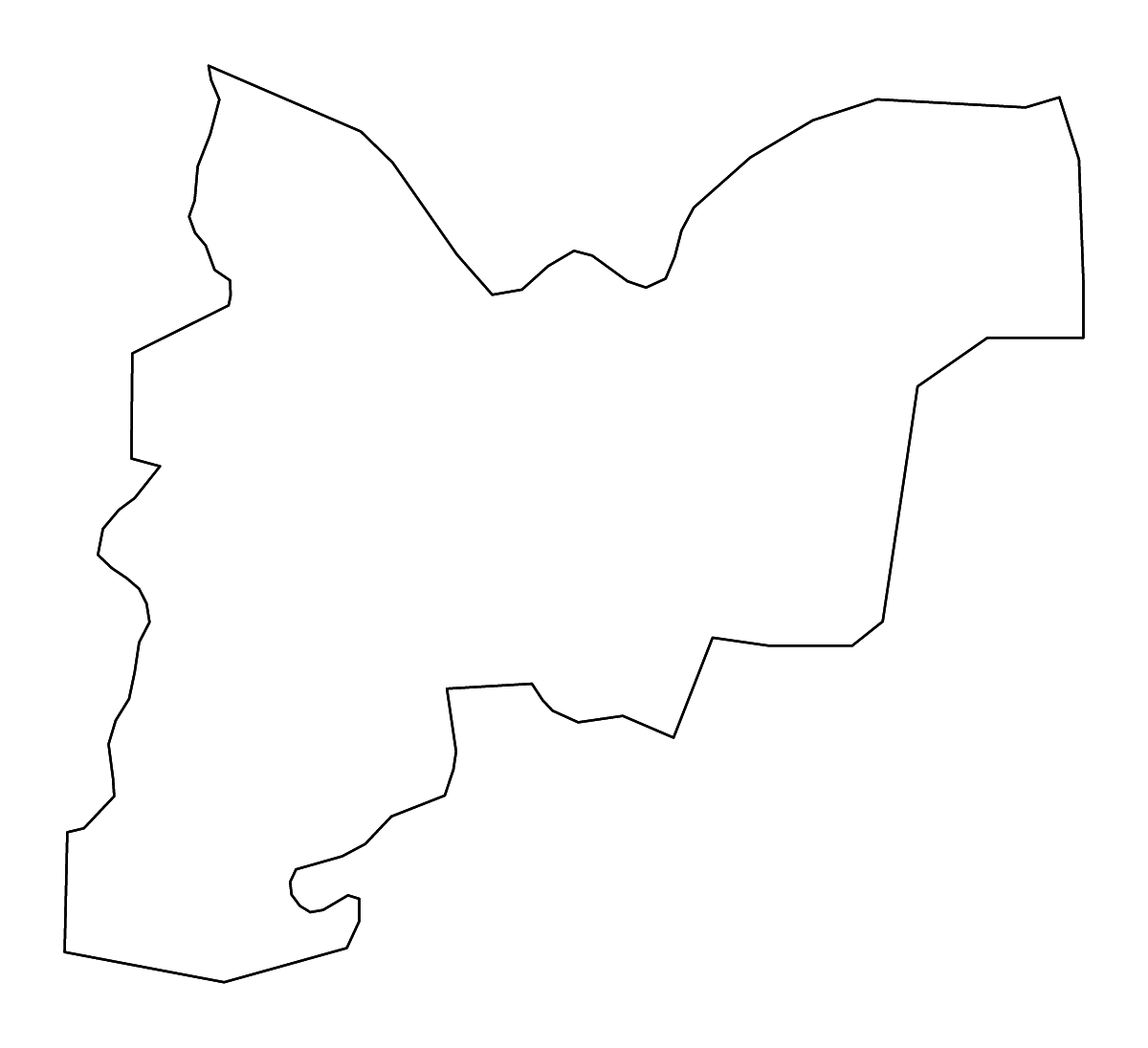 Mapa de contorno de Apes, Latvia con ríos.