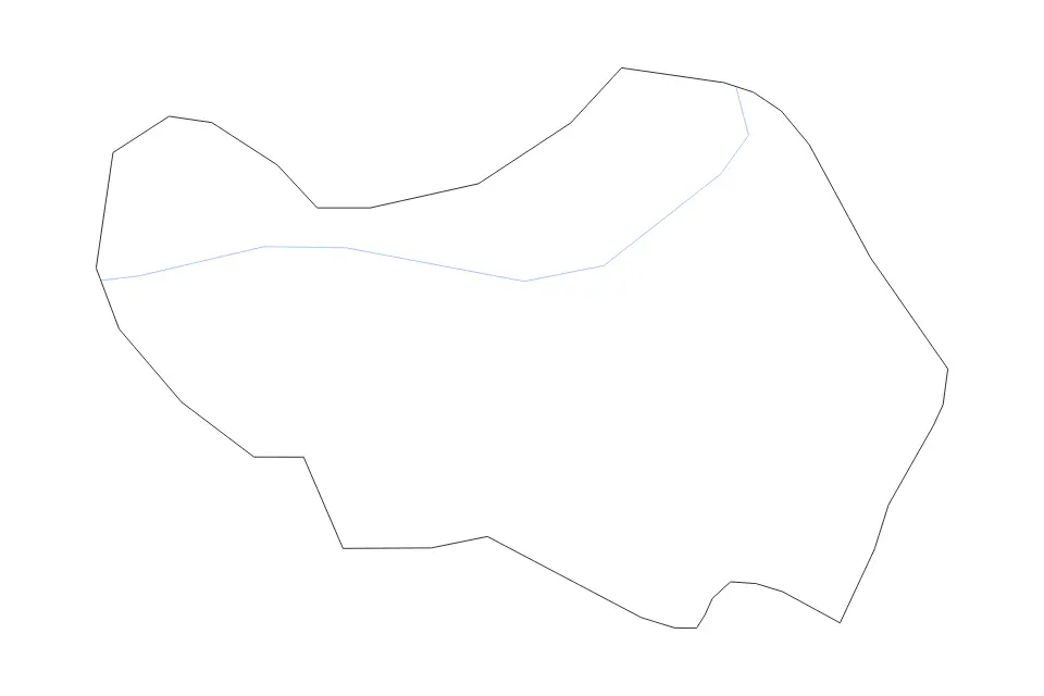 Mapa de Valmiera (Municipality 5787), Latvia de tipo contorno y ríos para Europa, con contorno y ríos con límites limpios.
