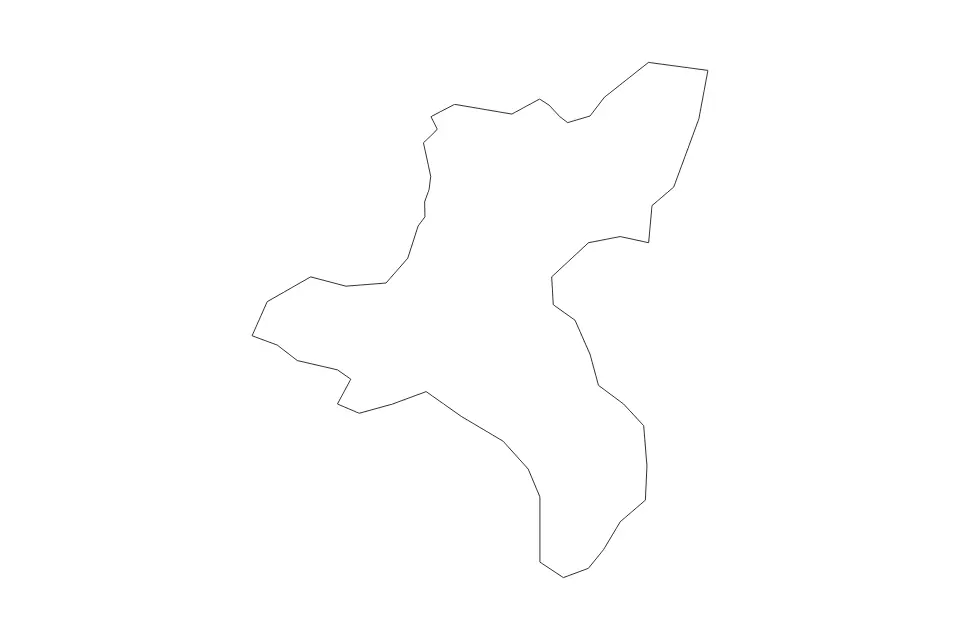 Mapa de Valmiera (Municipality 5794), Latvia de tipo contorno para Europa, con contorno con límites limpios.