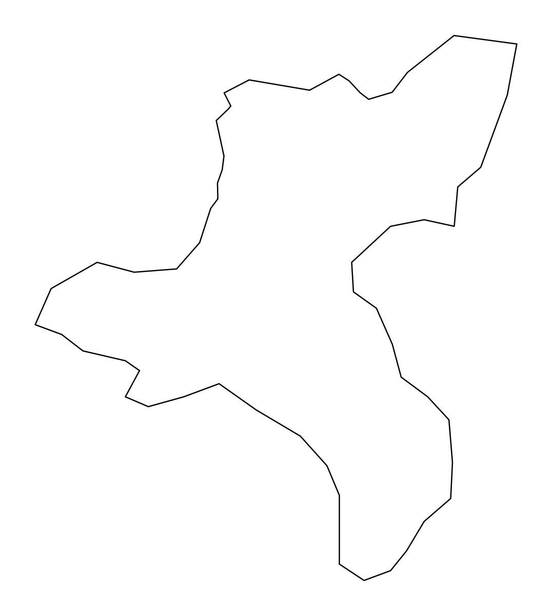 Mapa de contorno de Priekuļu, Latvia.