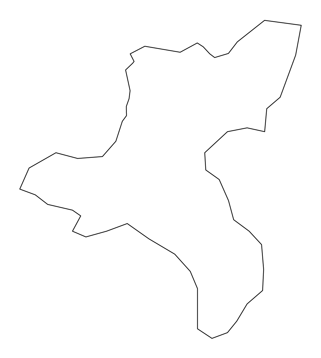 Mapa de contorno de Priekuļu, Latvia.