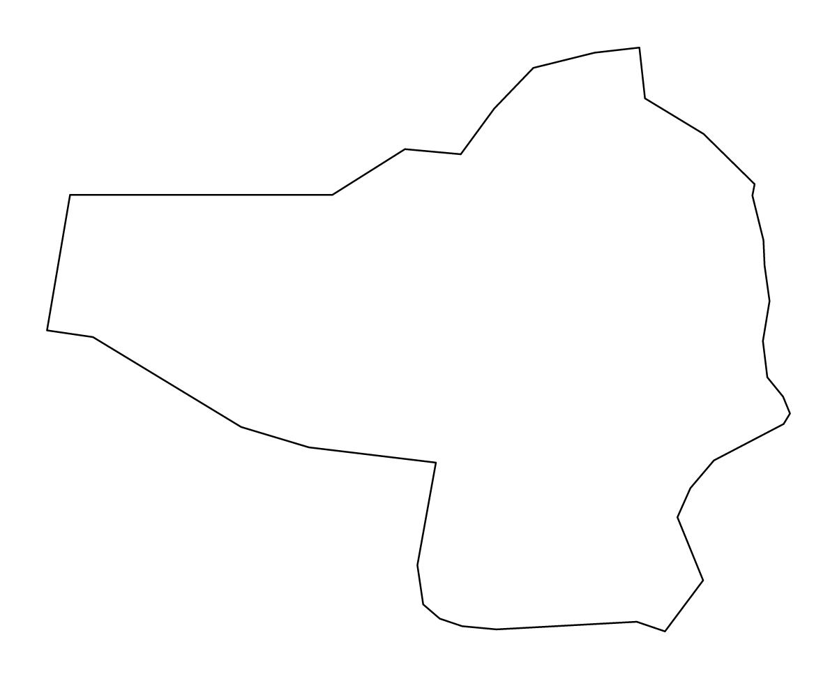 Mapa de contorno de Varakļānu, Latvia.