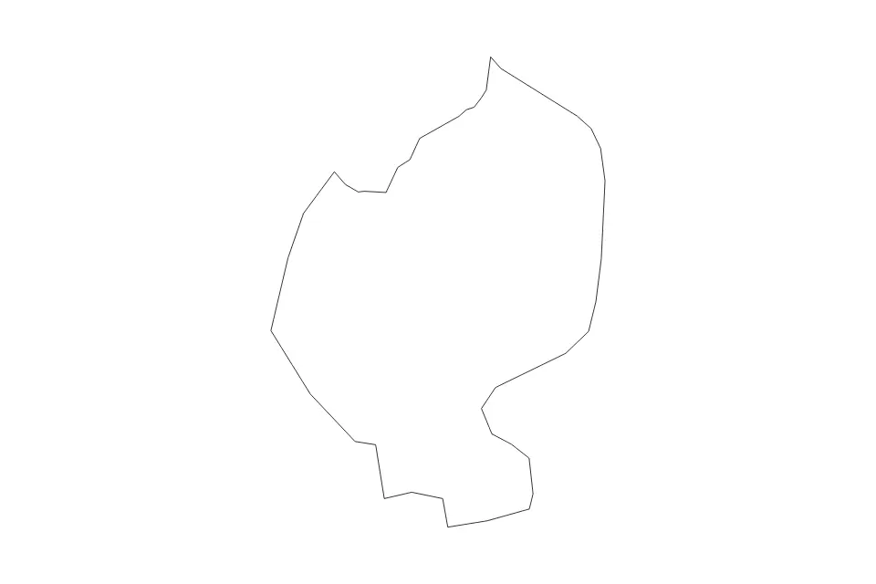 Carte de Viļaka, Latvia de type contour pour Europe, montrant contour avec des limites nettes.
