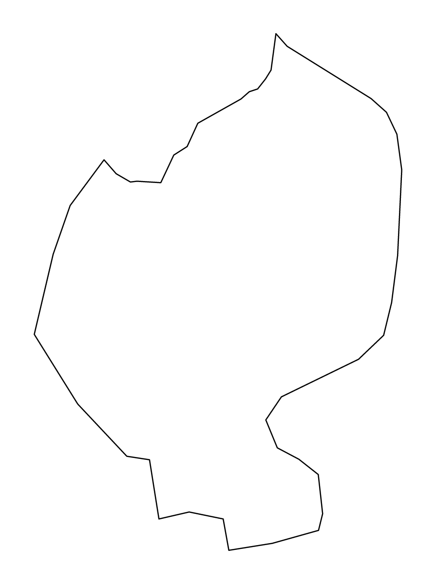 Carte de contour de Viļaka, Latvia.
