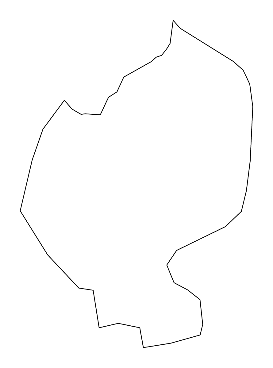 Mapa de contorno de Viļaka, Latvia.