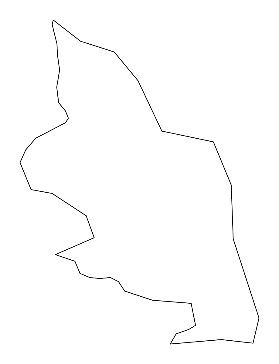 Mapa de contorno de Viļāni, Latvia.