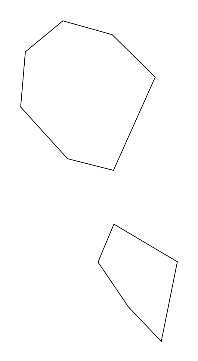 Outline map of Planken, Liechtenstein.