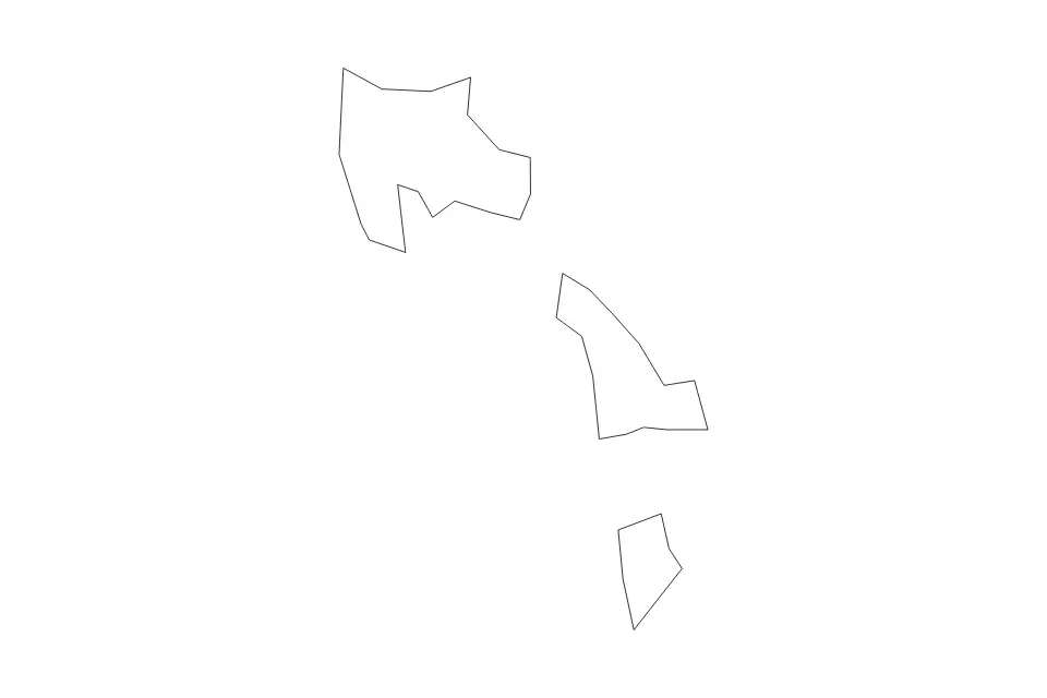 Mapa de Schaan, Liechtenstein de tipo contorno para Europa, con contorno con límites limpios.