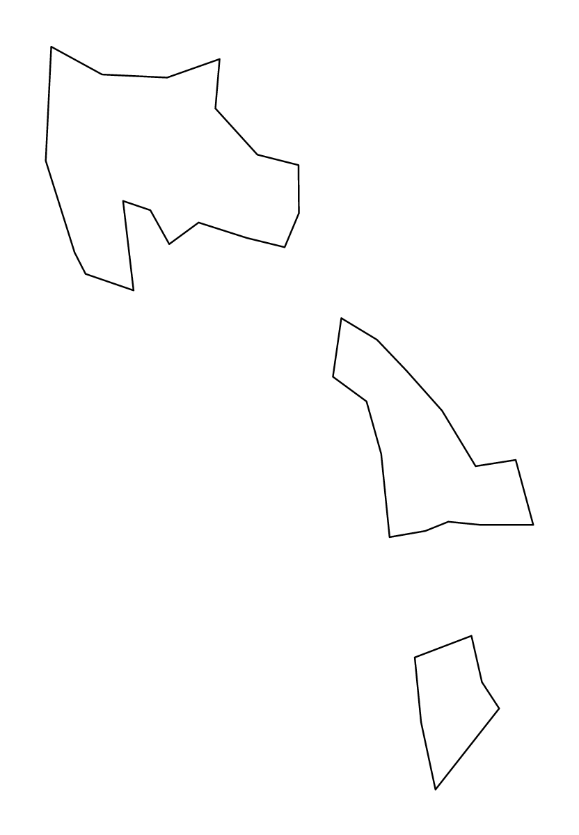 Mapa de contorno de Schaan, Liechtenstein.