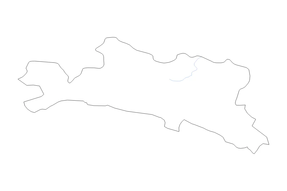 Vista previa del mapa de contorno de Liguria