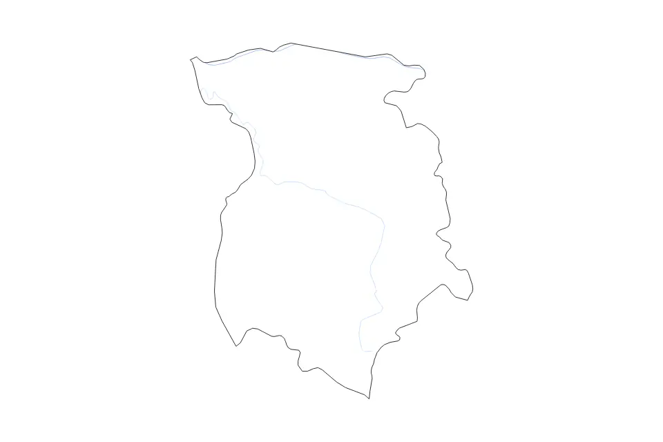 Carte de Marijampolė, Lithuania de type contour et rivières pour Europe, montrant contour et rivières avec des limites nettes.