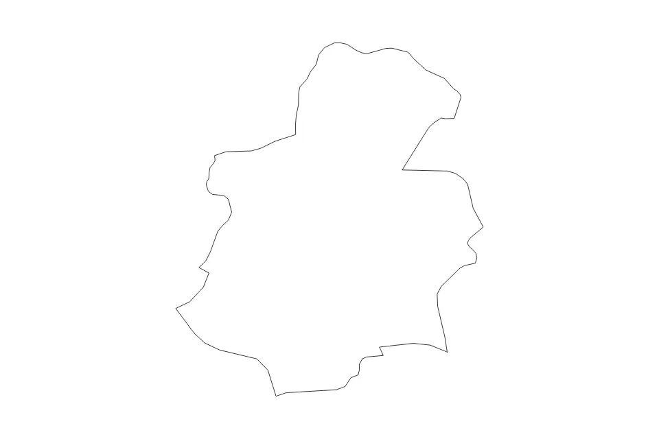 Luxembourg outline map preview
