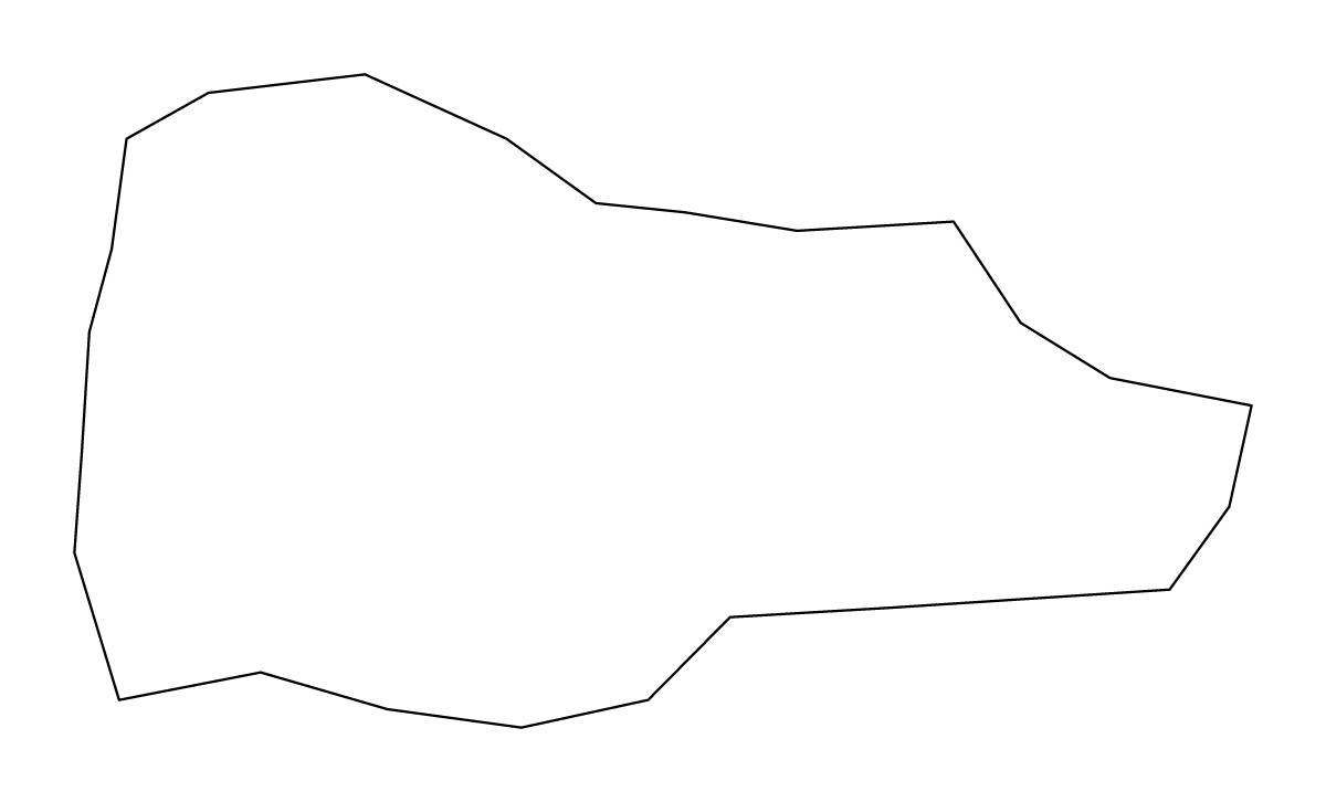Mapa de contorno de Attard, Malta.