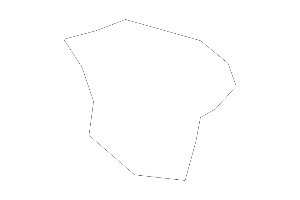 Birkirkara outline map preview