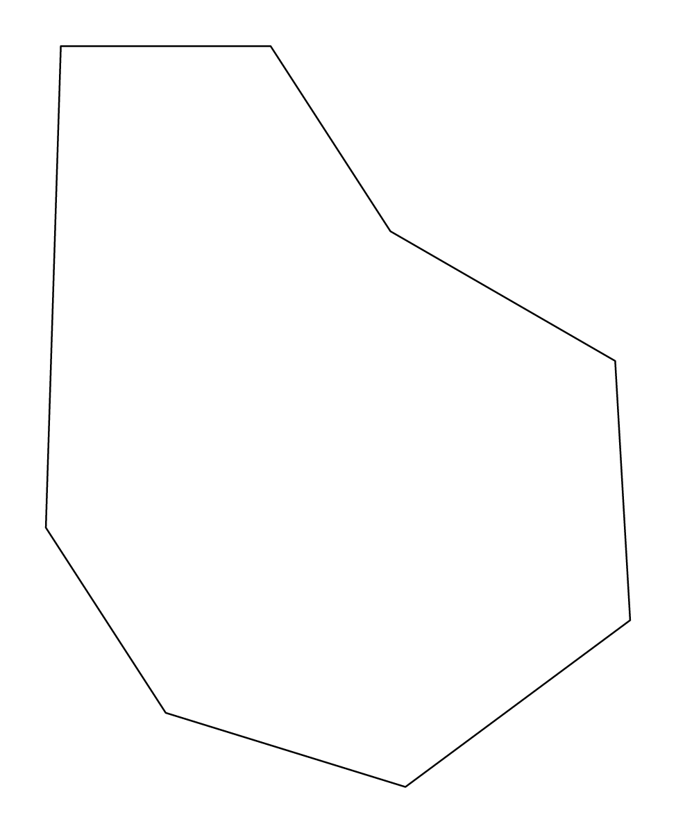 Outline map of Fontana, Malta.