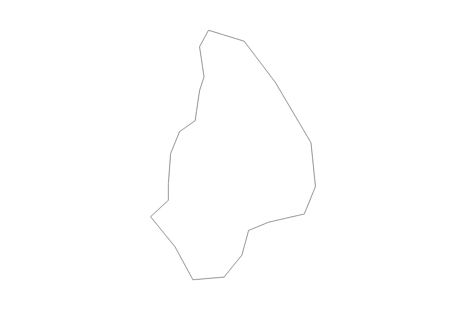 Carte de Għaxaq, Malta de type contour pour Europe, montrant contour avec des limites nettes.