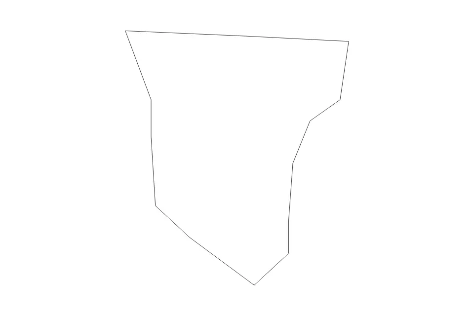Carte de Gudja, Malta de type contour pour Europe, montrant contour avec des limites nettes.