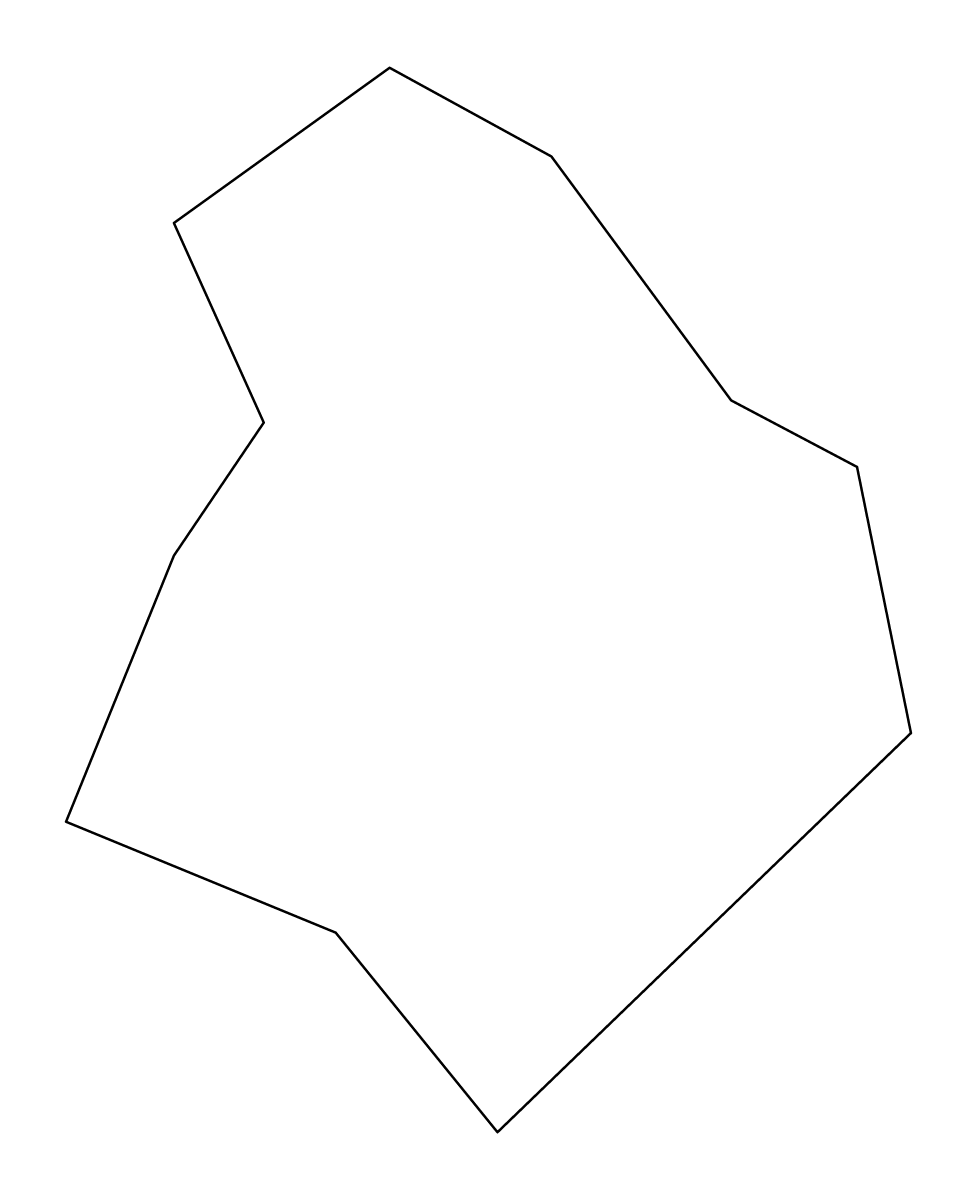 Carte de contour de Kirkop, Malta.