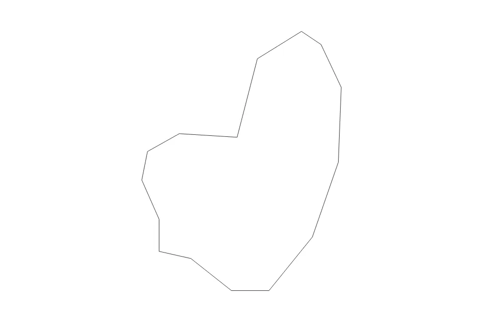 Carte de Marsa, Malta de type contour pour Europe, montrant contour avec des limites nettes.