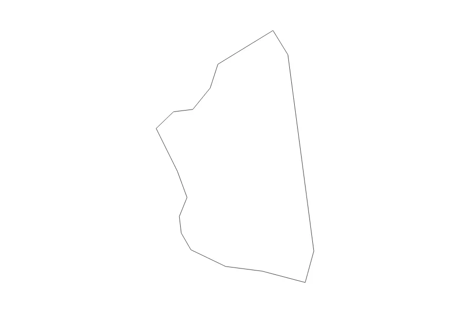 Mapa de Marsaskala, Malta de tipo contorno para Europa, con contorno con límites limpios.